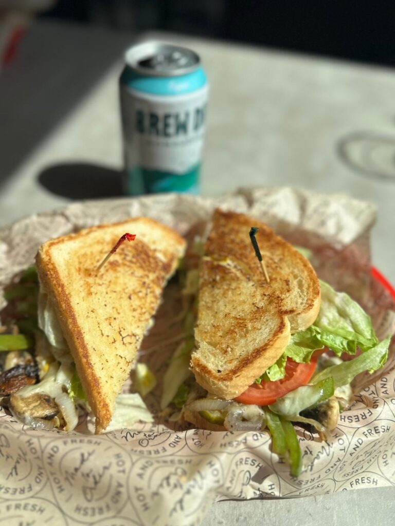 peppermint paddy's veggie sandwich in anaconda mt